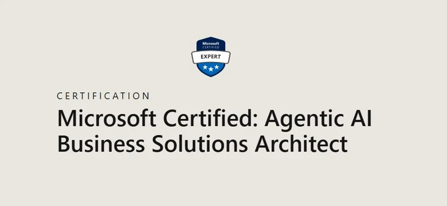 Microsoft AB-100 Agentic AI Business Solutions Architect Exam